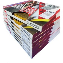 ATLASTEK METAL 3x10.mm / 40.mt Kapı Pencere Soğuk Toz Geçirmez İzolasyon Kendinden Yapışkanlı Isı Yalıtım Fitil Conta Bant