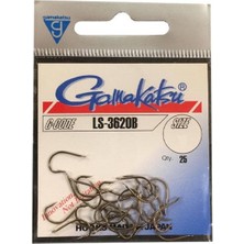 Gamakatsu Ls 3620B No:8 Kahverengi Olta İğnesi 25 Adet