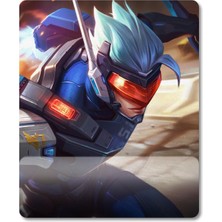 Pixxa Mobile Legends Saber Bilek Destekli Mousepad Model 2 - Dikdörtgen