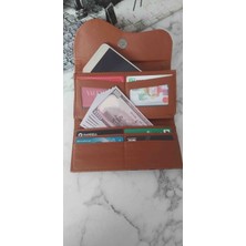 Byc Polo CBP103 Büyük Boy Telefon Para ve Kartlık Cüzdan El Çantası..
