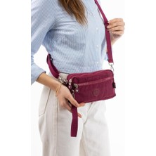 Baginn Klinkır Kumaş Mini Çapraz Askılı Kadın Çanta Yağmur Geçirmez El Askılı Çanta 20*10 cm Mega Bag