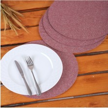 Keten Amerikan Servis ve Supla ve Supla Kılıfı. (6'lı Takım)