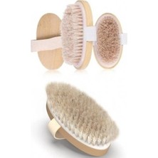 Ozcmax Doğal At Kılı Fırçası Selülit Giderici Masaj Peeling  Doğal Cilt Bakım Ürünü