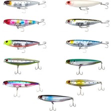 Ryuji Dog Strike 9 cm 11 gr Su Üstü Maket Balık Night Chart Uv