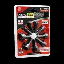Real Özs 9  Parça   - 5-13 mm Manyetik Somun Sökme - Çatı Adaptörü