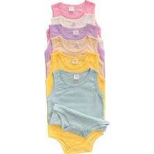 Miyakidsworld  4 Mevsim Atlet 6 Lı Set bebek çocuk büyük boy body