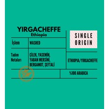 Ethiopia Yirgacheffe 500 gr Filtre&espresso Kahve