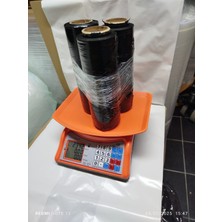 Naylonsan 3 Adet Siyah 25 cm Dilimli Streç