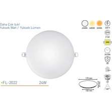 24W Yeni Nesil LED Panel Spot 3200K Forlıfe