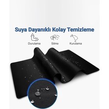 Sonictouch Ultragrand Mavi Gözlü Aslan Dikişsiz Xxl Gaming Oyuncu Masaüstü Siyah Beyaz Klavye Mouse Pad 40X90CM