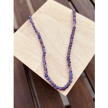 Luna Jewellery Design Ametist Doğal Taşlı Kolye