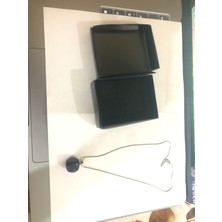 Doğal Taş Zincirli El Yapımı Kolye Zincir 20 cm Kutulu