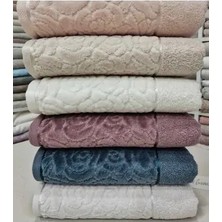 Nurpak Sevgi Jakarlı 50 x 90  cm   Elyüz Havlu 256