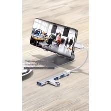 Dekortech Type-C Girişli USB Çoklayıcı USB - 4 Type-C Girişli USB Çoğaltıcı, USB Hub USB 3.0 4-Port Hub, Typec Girişli Çoklayıcı