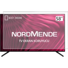 Best Ekran Nordmende NM58F350 Tv Ekran Koruyucu - Nordmende 58" Inç 147 Ekran Kırılmaz Tv Koruyucu
