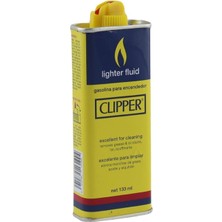 CLİPPER Çakmak Benzini 133 ml Şık Tasarım ve Rüzgar Geçirmez Özellikte Taşınabilir