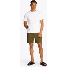 Tommy Hilfiger Beyaz Erkek T-Shirt MW0MW37508YBR