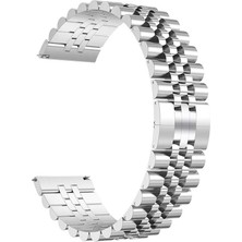 ZHKJ Shop Kordonlu Saat 20MM Samsung Galaxy Watch 3 41MM Gümüş (Yurt Dışından)