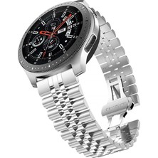 ZHKJ Shop Kordonlu Saat 20MM Samsung Galaxy Watch 3 41MM Gümüş (Yurt Dışından)
