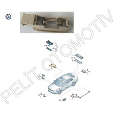 Jetta (2006-2011) Güneşlik Makyaj Lambası 1K0947109 7g8
