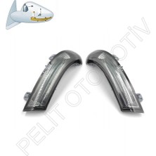 PARVAG Jetta Ayna Sinyali Set Füme 1K0949101 1K0949102 (2006-2010)