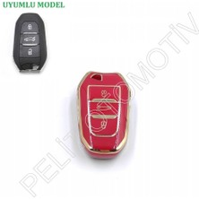 Peugeot 308 508 2008 3008 4008 5008 Cıtroen Anahtar Kılıfı Süperlüx