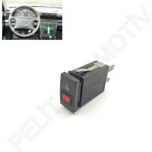 Audi A4 Dörtlü Flaşör Düğme 8D0941509D (1995-1999)