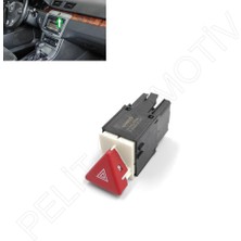 Passat B6 Dörtlü Flaşör Düğme 3C0953509A (2006-2011)