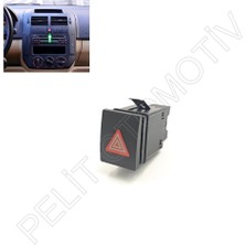 Polo Dörtlü Flaşör Düğme 6Q0953235A (2002-2009)