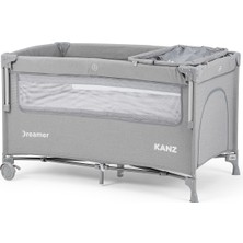 Kanz Dreamer Anne Yanı Oyun Parkı 70X120 cm Gri
