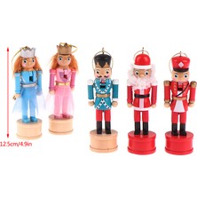 Mrsivdi Adet 12.5 cm Fındıkkıran Kukla Asker Bebek Ev Masaüstü Süs Yılbaşı Dekoru Cologo (Yurt Dışından)