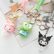 Mrsivdi Sanrio Dikiş Anahtarlık Melodi Kuromi Cinnamoroll Karikatür Sevimli Bebek Anahtarlık Moda Çift Çanta Süs Anahtarlık Araba Kolye  (Yurt Dışından)