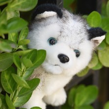 Mrsivdi Fang Fang Gerçekçi Husky Köpek Doldurulmuş Oyuncaklar Peluş Hayvanlar Çocuk Oyuncakları Çocuk Yumuşak Kawaii Kurt Evcil Hayvan Bebek Sevimli Çocuk Oyuncakları Kız Erkek Için (Yurt Dışından)