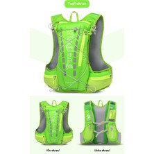Bloom Boutique Ultra Hafif Sırt Çantası Yelek Çantası Açık Dağcılık Çantası Ultra Hafif Kross Maraton Su Çantası Sırt Çantası (Yurt Dışından)