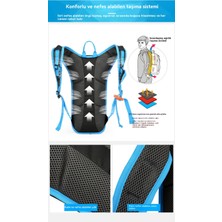 Bloom Boutique Açık Bisiklet Çantası Bisiklet Ekipmanları Su Torbası Çantası Spor Sırt Çantası Dağ Bisikleti Çantası (Yurt Dışından)
