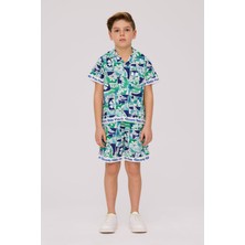Beverly Hills Polo Club Bg Store Erkek Çocuk Desenli Gömlek