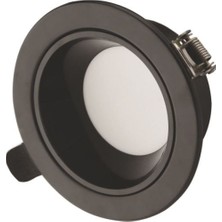 Cata 8W Başak LED Armatür (Siyah Kasa)(3 Renk)