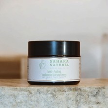Sahara Naturel Hyaluronik Asit ve Ölmez Çiçek Özlü Kırışık Karşıtı Anti-Aging Krem