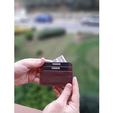 Yedideri Orijinal  Deri Unisex Kartlık Cüzdan