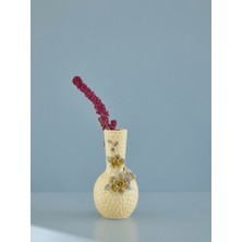 Rice Seramik Vazo - Sarı Çiçek
