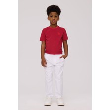 Nebbati Bg Store Erkek Çocuk Beyaz Pantolon