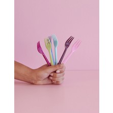 Melamin Tatlı Çatalı - 6'lı Set