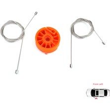 Peugeot 207 WA WC WK SW 2006–2015 5-Kapı 9221W9 İçin Elektrikli Ön Sol Cam Kriko Tamir Seti