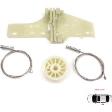 Peugeot 207 WA WC WK SW 2006–2015 5-Kapı 9223A3 İçin Elektrikli Arka Sol Cam Kriko Tamir Seti