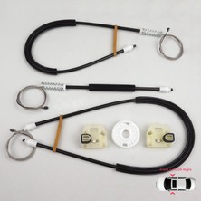 VW New Beetle 1997-2011 3-Kapı HB 1C0837655 İçin Elektrikli Ön Sağ veya Sol Cam Kriko Tamir Seti