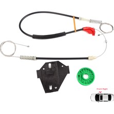 VW Transporter T4 Eurovan Caravelle 1990-2003 7D0959802 İçin Elektrikli Ön Sağ Cam Kriko Tamir Seti