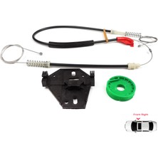 VW Transporter T4 Eurovan Caravelle 1990-2003 7D0959802 İçin Elektrikli Ön Sağ Cam Kriko Tamir Seti