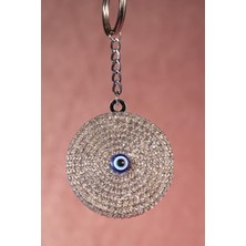 Gümüş Nazar Anahtarlık