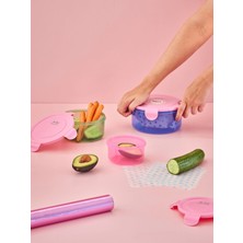 Plastik 3'lü Saklama Seti - Renkli