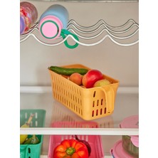 Rice Plastic Food Boxes - Turuncu